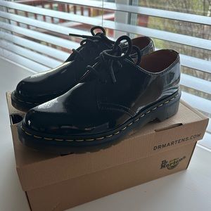 1461 Dr. Martens Women’s Size 7 Patent Leather Oxford Shoes NWOT